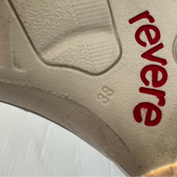 Revere Emerald Cognac leather sandals women’s size 7 - Picture 10 of 10